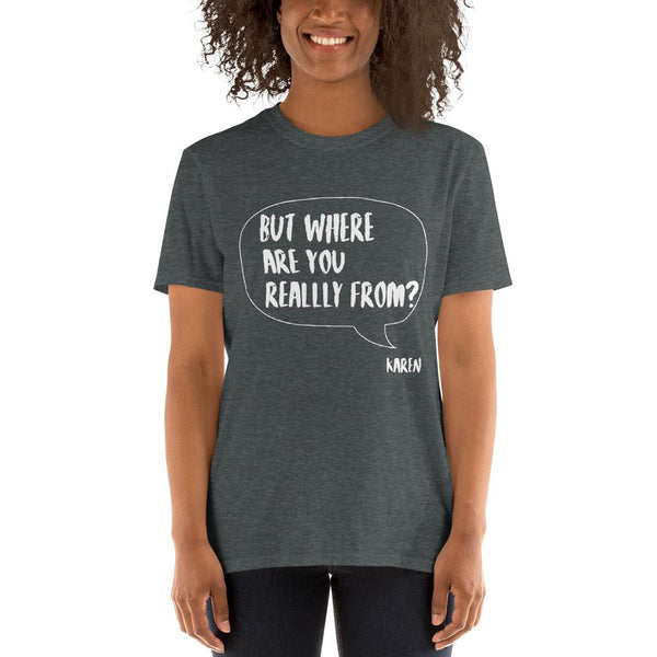 T-Shirt Karen Speak 2 Grey