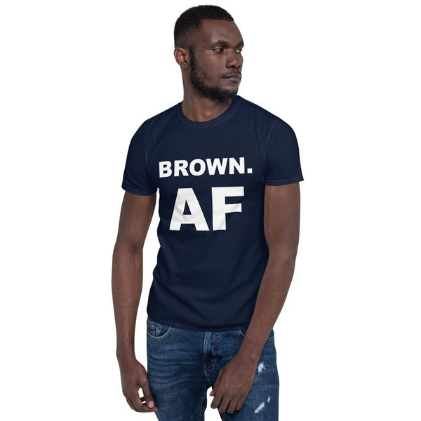 Cotton Unisex T-Shirt Brown AF