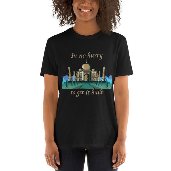 Cotton Unisex T-Shirt Taj Mahal