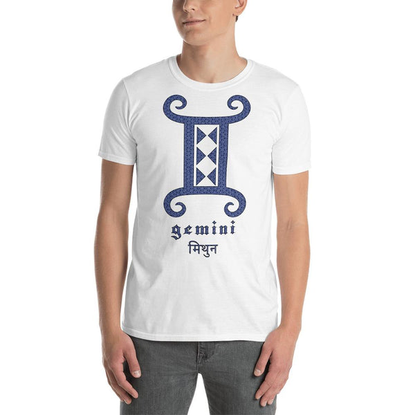 Cotton Unisex T-Shirt Zodiac Gemini