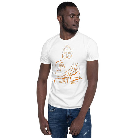 Cotton T-Shirt Golden Buddha