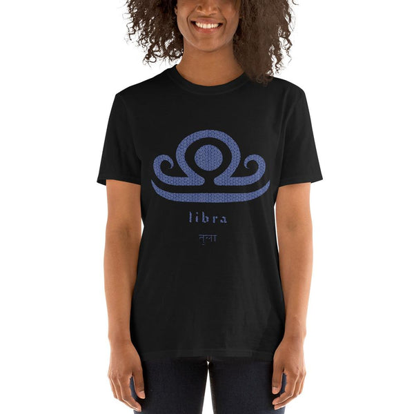 Cotton Unisex T-Shirt Zodiac Libra