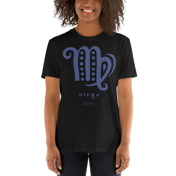 Cotton Unisex T-Shirt Zodiac Virgo