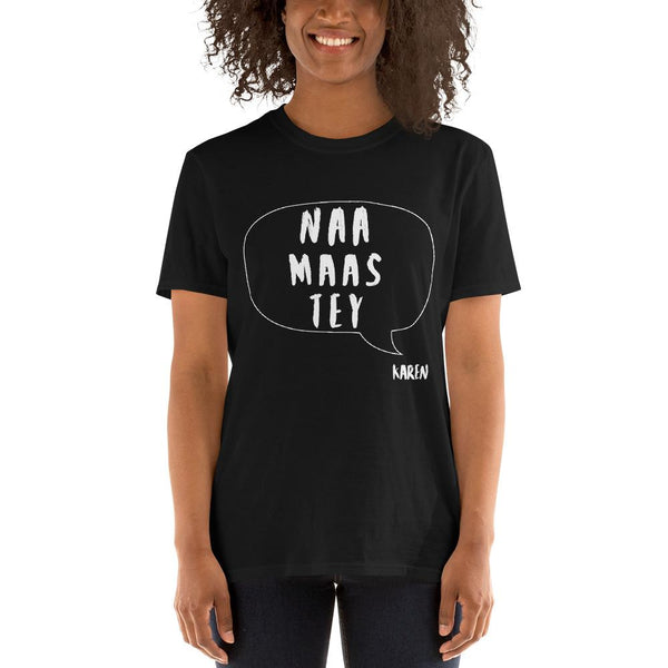Cotton Unisex T-Shirt Karen Speak 4 Grey