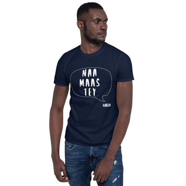 Cotton Unisex T-Shirt Karen Speak 4 Grey