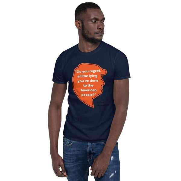 Cotton Unisex T-Shirt Lying Orange