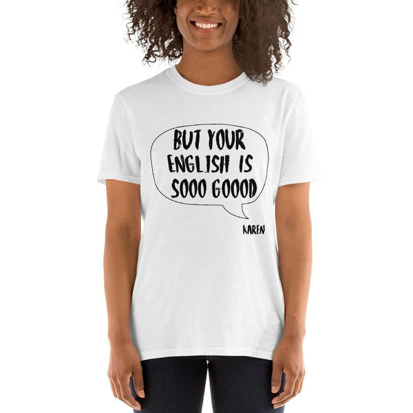 Cotton Unisex T-Shirt Karen Speak 1