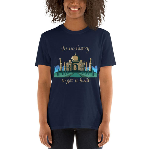 Cotton Unisex T-Shirt Taj Mahal