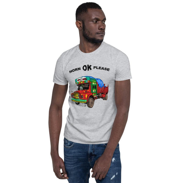 Cotton Unisex T-Shirt Horn OK Please