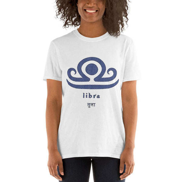 Cotton Unisex T-Shirt Zodiac Libra