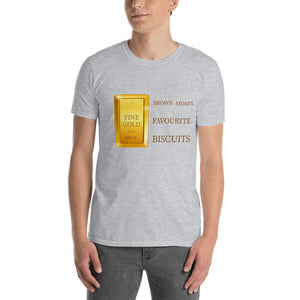 Cotton Unisex T-Shirt Favorite Biscuits White