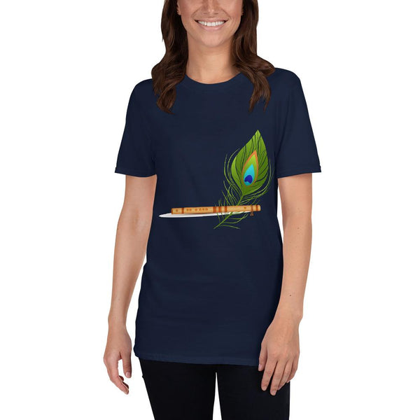 Cotton Unisex T-Shirt Feather Flute