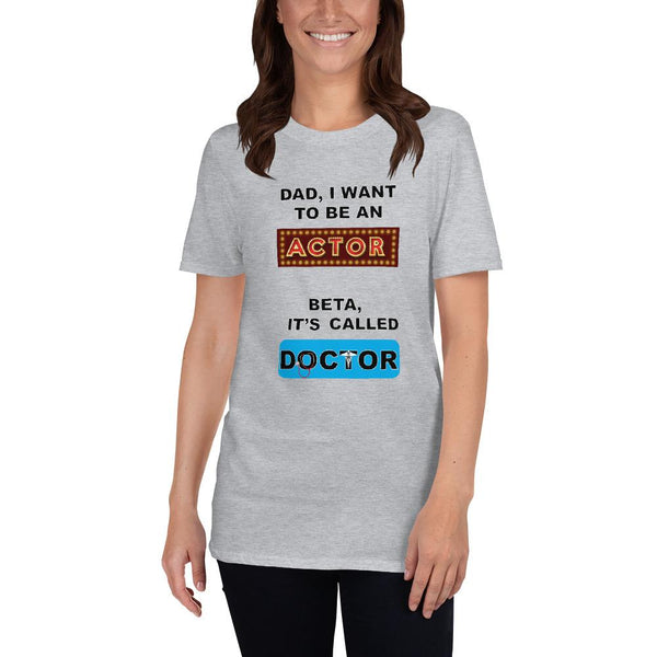 Cotton Unisex T-Shirt Actor Doctor