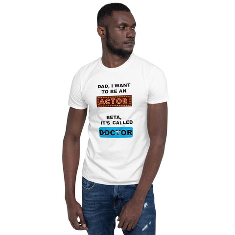 Cotton Unisex T-Shirt Actor Doctor
