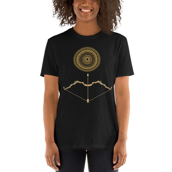 Cotton Unisex T-Shirt  Arrow Mandala