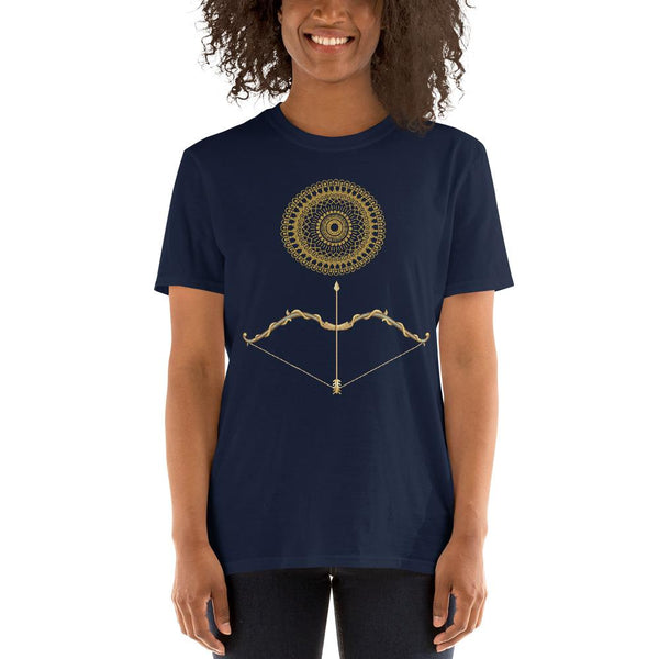 Cotton Unisex T-Shirt  Arrow Mandala