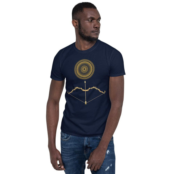 Cotton Unisex T-Shirt  Arrow Mandala