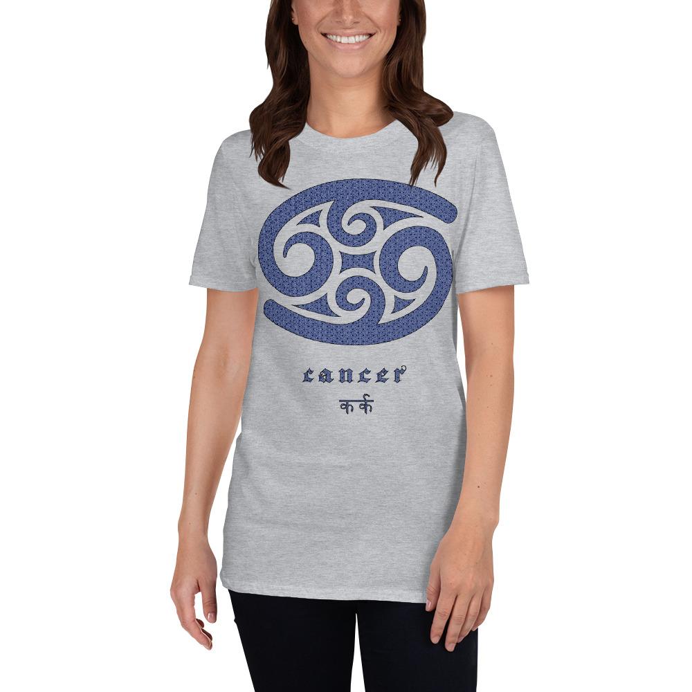 Cotton Unisex T-Shirt Zodiac Cancer