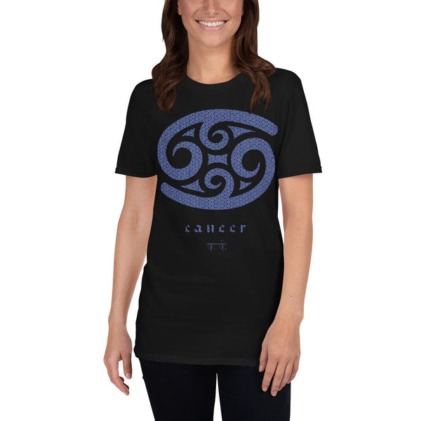 Cotton Unisex T-Shirt Zodiac Cancer