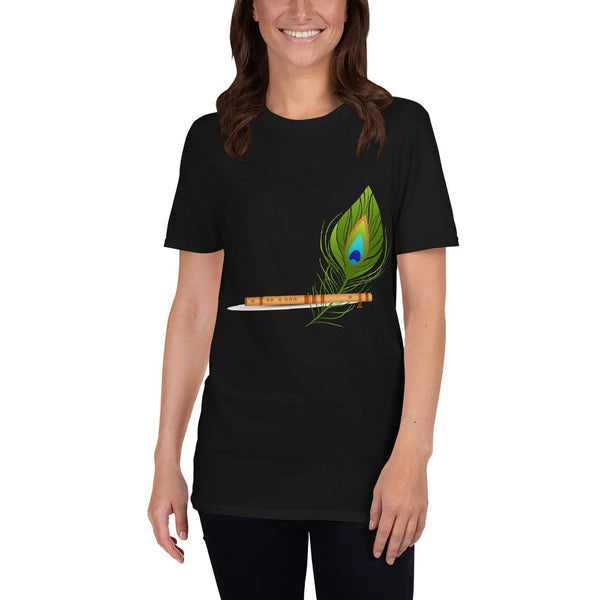 Cotton Unisex T-Shirt Feather Flute