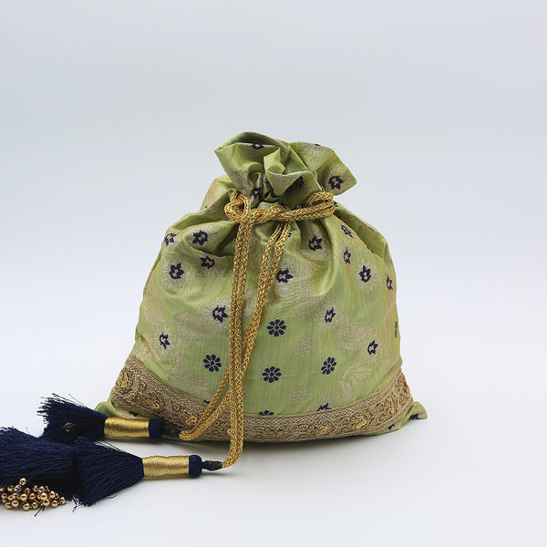 Handmade Potli Bag - fdsthrfkhjg