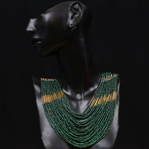 Handmade Traditional Jewellery - Emerald Green
