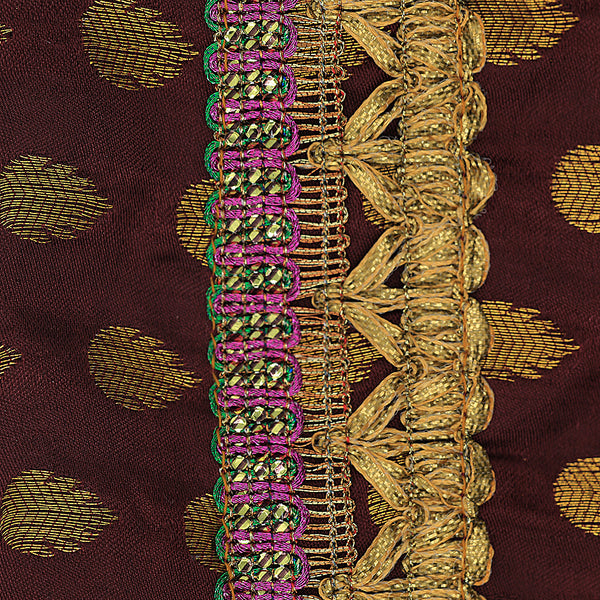 Handmade Potli Bag - Maroon Band