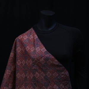 Handwoven Pure Silk Scarf - Squares