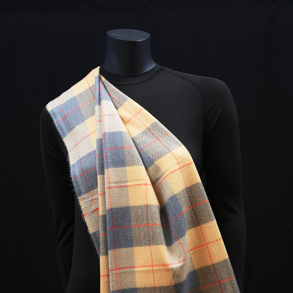 Wool Scarf - Grey Goose