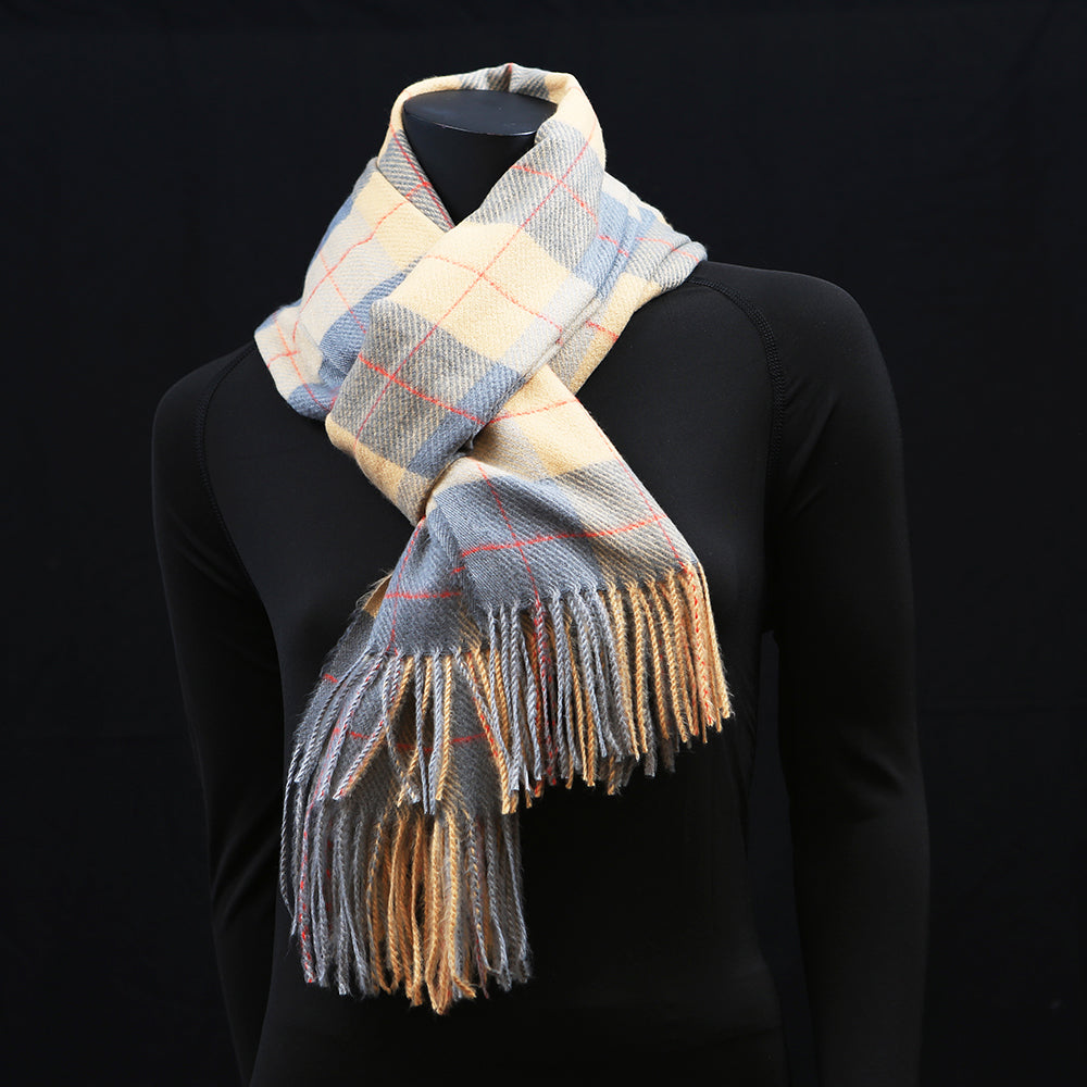 Wool Scarf - Grey Goose