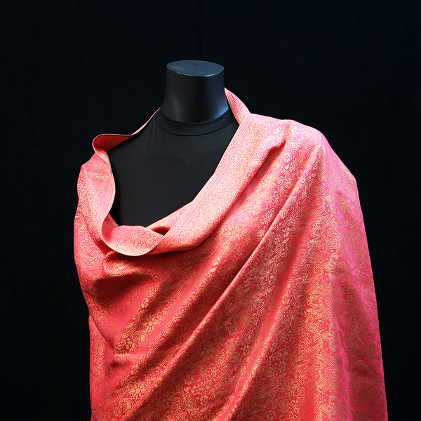 Cashmere Silk Scarf - Pink