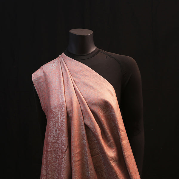 Cashmere Silk Scarf - A hint of Pink