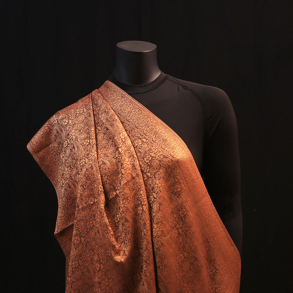 Cashmere Silk Scarf - Gold Glam