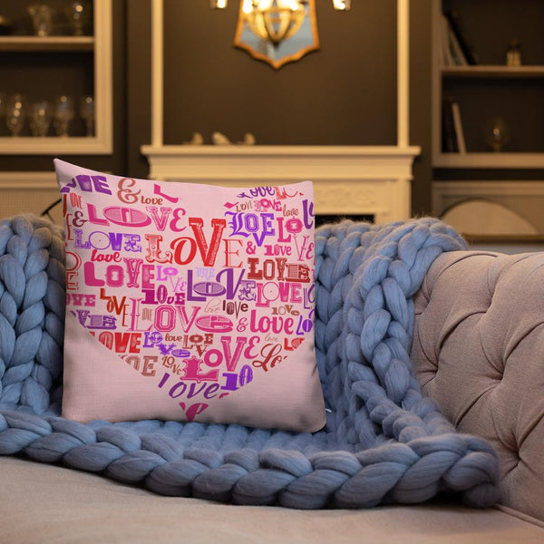 Premium Pillow - Will you be my Valentine