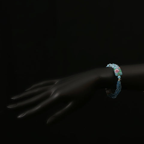 Handmade Glass Beads Bracelet