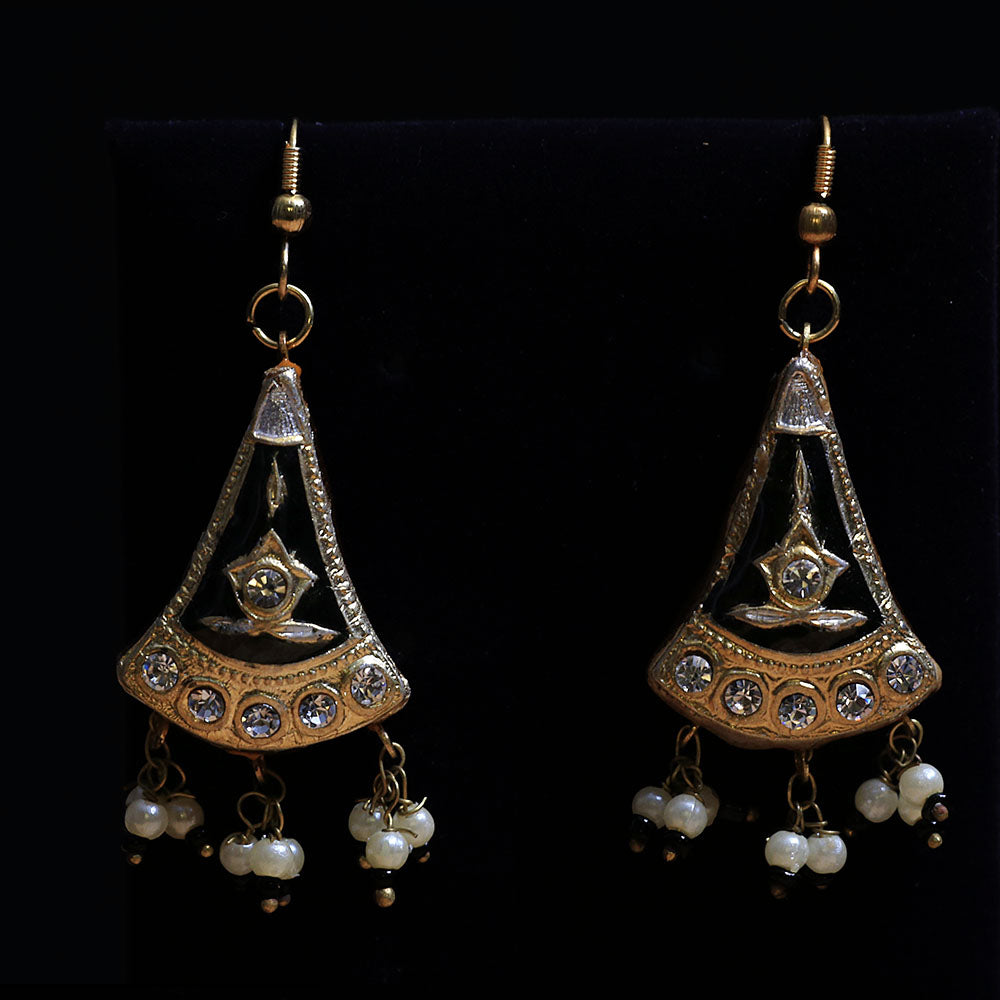 Handmade Traditional Lac Jewellery Black Gold – currypeepal