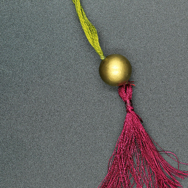 Handmade Batua Bag - Spring Green Banarsi