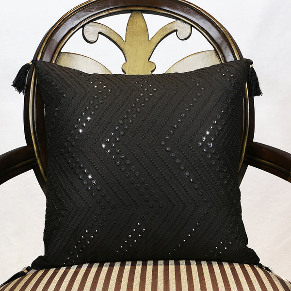 Handmade Decorative Throw Pillow Cushion & Cover Mirrorwork