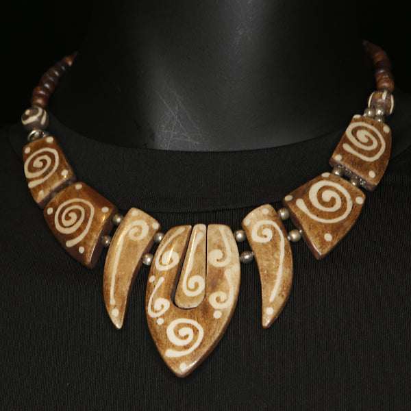 Curry Peepal Jewelry Necklace Handmade Ethnic South Asian