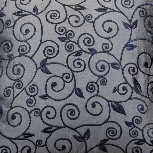 Handmade Decorative Throw Pillow Cushion & Cover Grey Vine