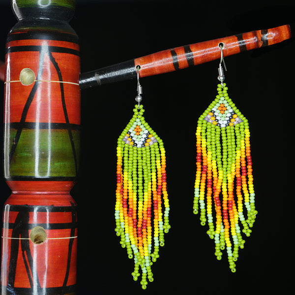 Curry Peepal Handmade Jewelry Jewellery Beads Necklace Earrings Danglers