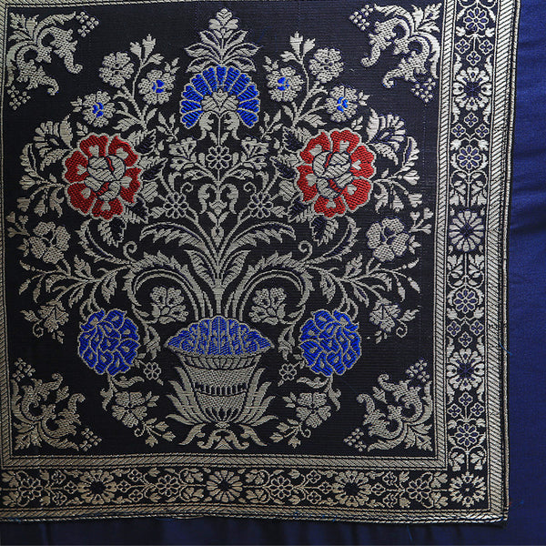 Handmade Pure Silk Cushion Cover 16 x 16 inches