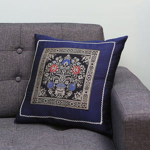Handmade Pure Silk Cushion Cover 16 x 16 inches
