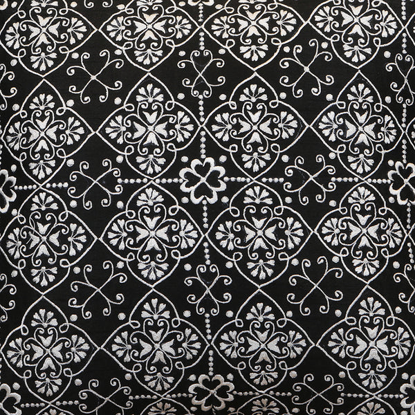 Handmade Decorative Throw Pillow Cushion & Covers -White Pattern