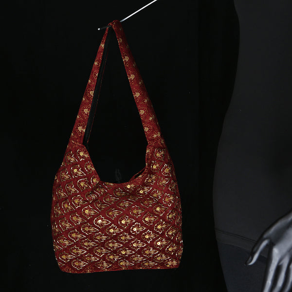 Handmade Embroidered Ladies Sling Handbag
