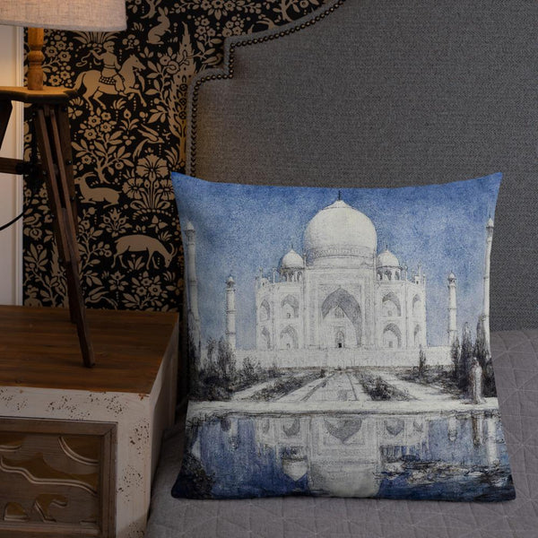 Art Premium  Decorative Throw Pillow & Cushion - The Taj