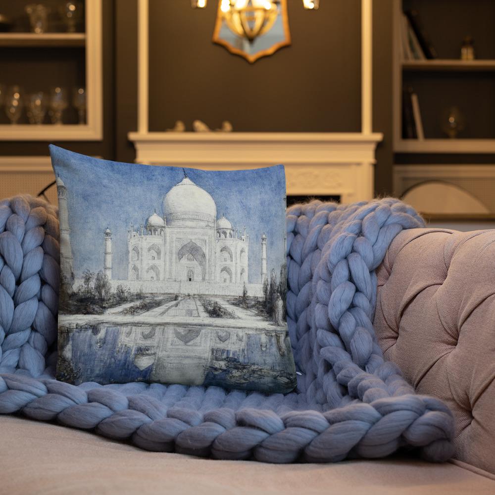 Art Premium  Decorative Throw Pillow & Cushion - The Taj