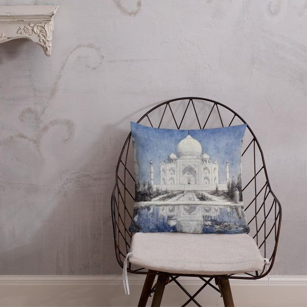 Art Premium  Decorative Throw Pillow & Cushion - The Taj