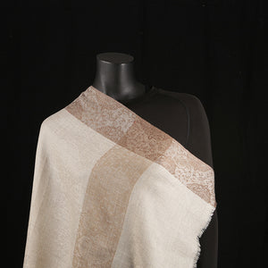 Pashmina Ladies Shawl / Scarf - Alabaster Plain