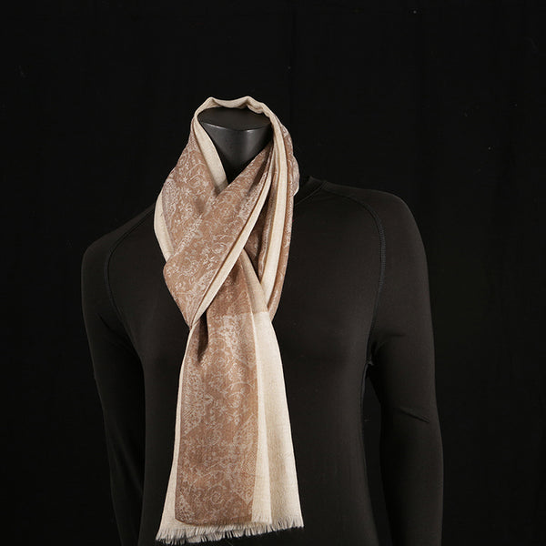 Pashmina Ladies Shawl / Scarf - Alabaster Plain